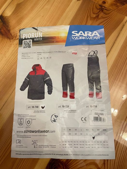 Kurtka BHP XL Sara Workwear