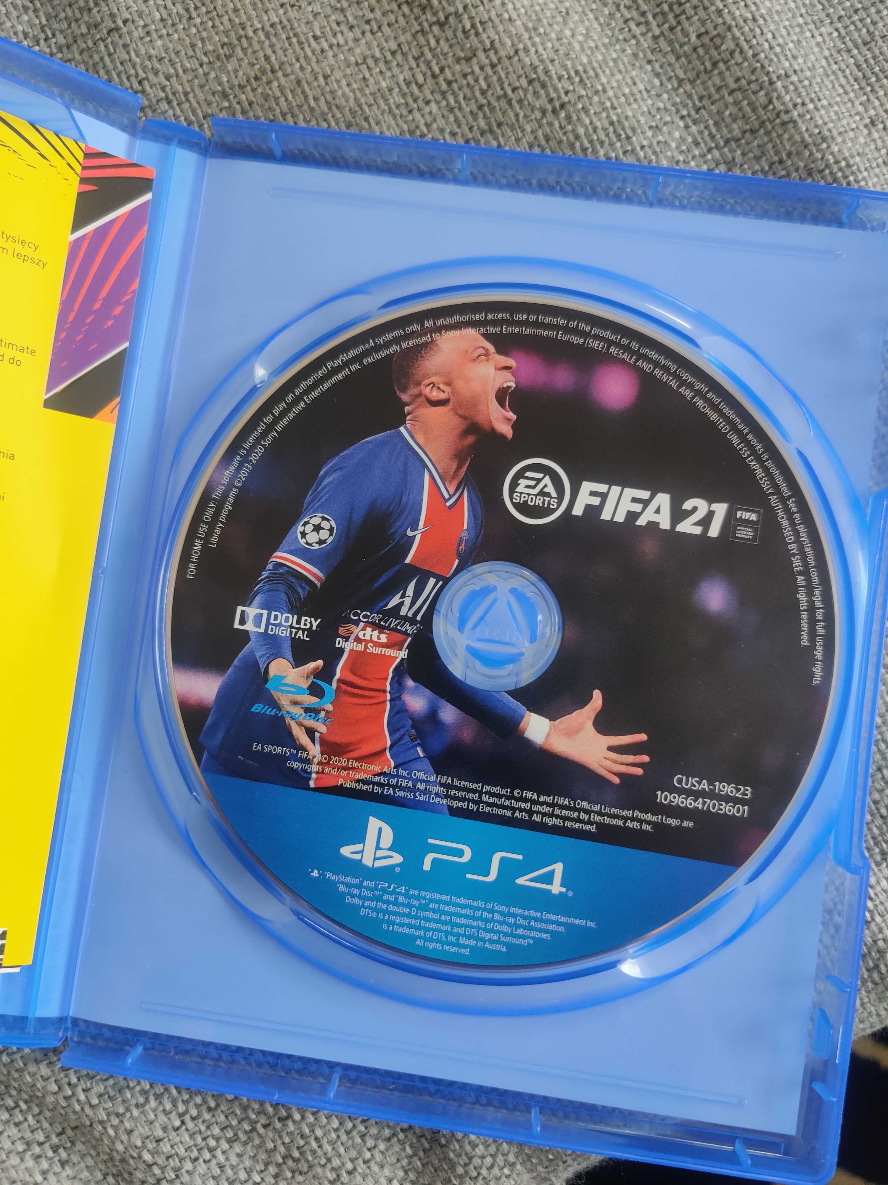 FIFA 21 PS4 wersja PL