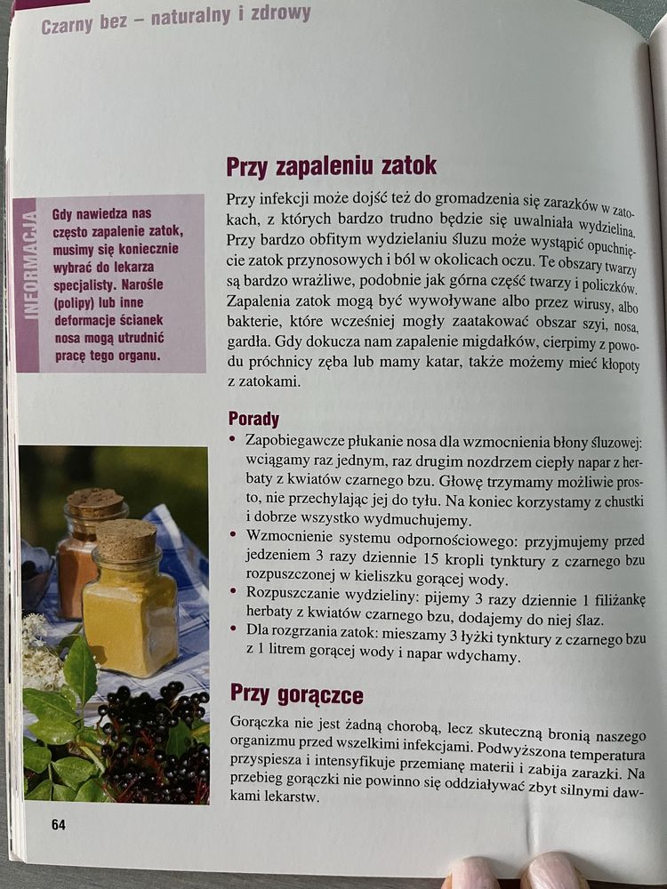 Książka na temat zdrowia.