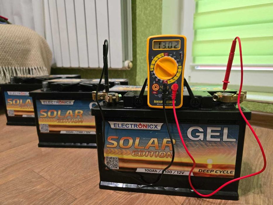 Акумулятор гелевий Electronicx Solar Edition 12V 100Ah (Майже нові)