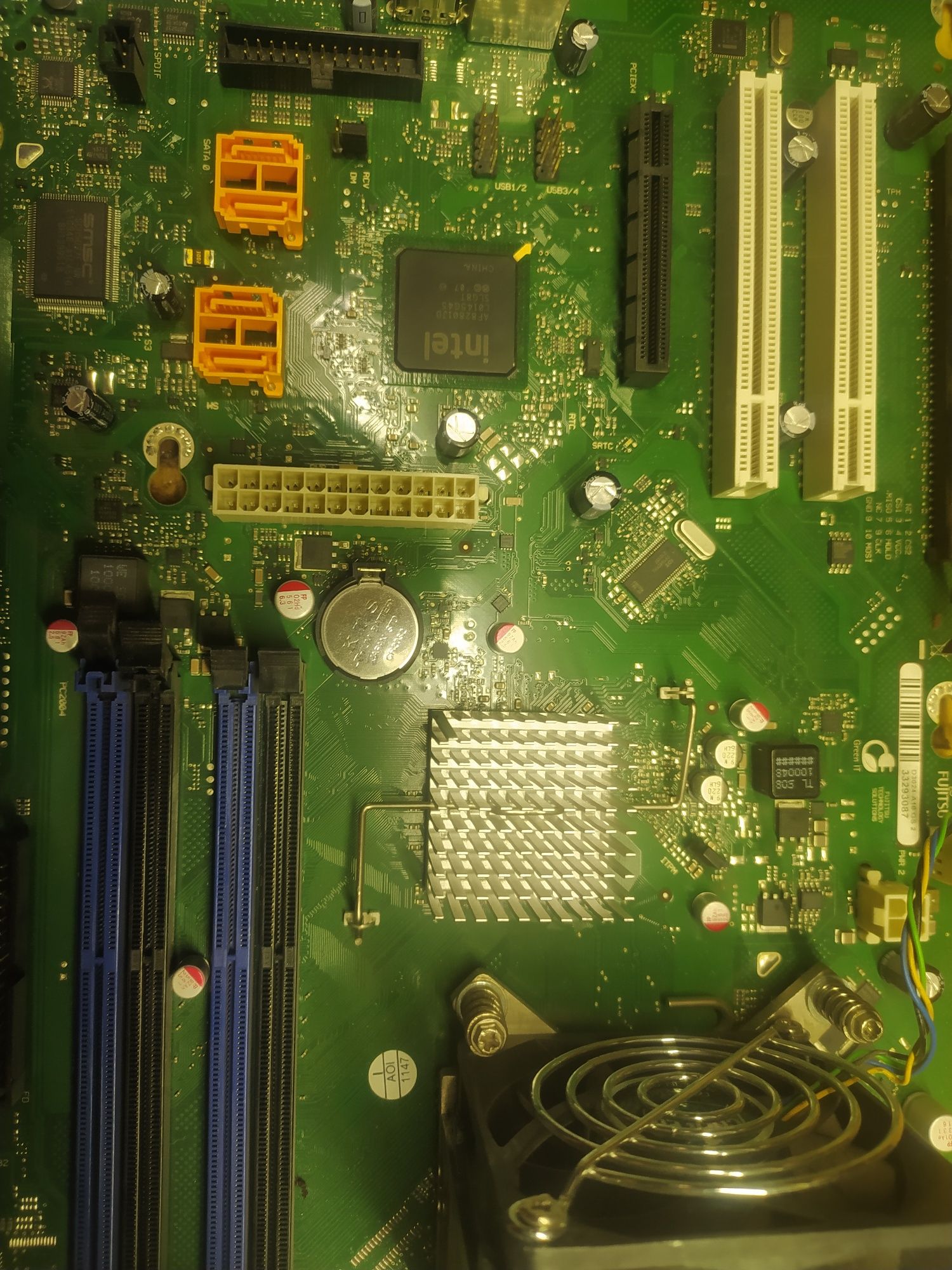Плата компьютерная Intel.k690-c430A.рабочая