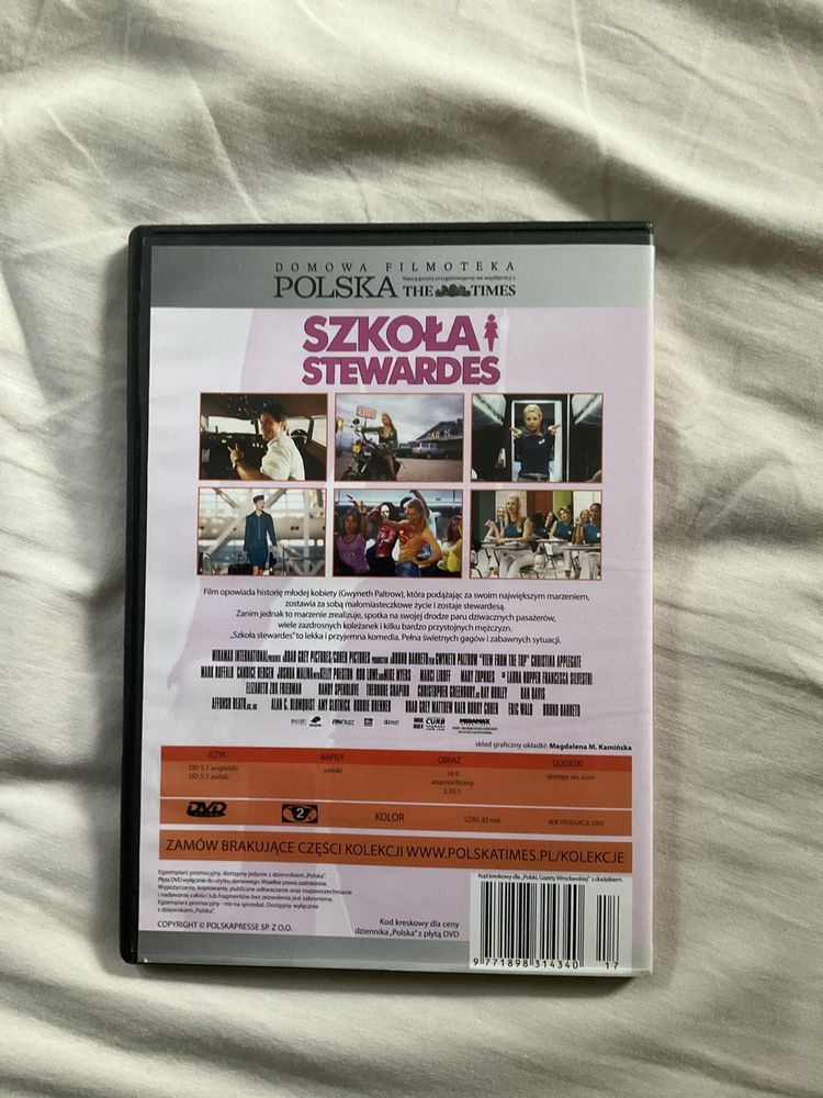 Film dvd - Szkoła stewardes Paltrow