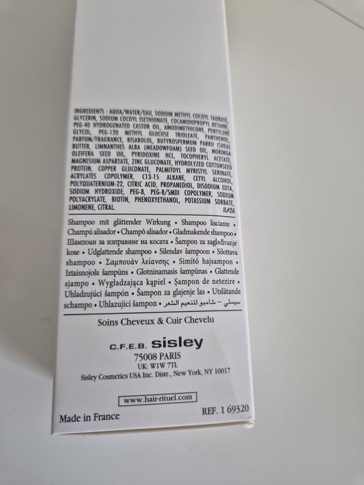Sisley Hair Rituel szampon wygładzający do włosów