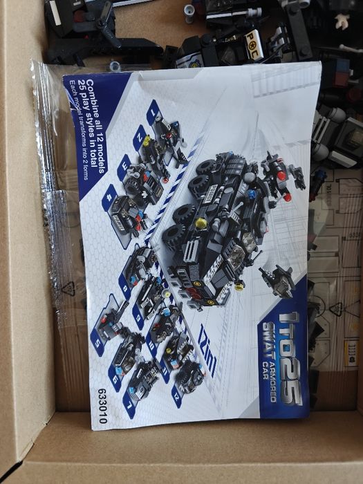 Лего конструктор swat 12 в 1