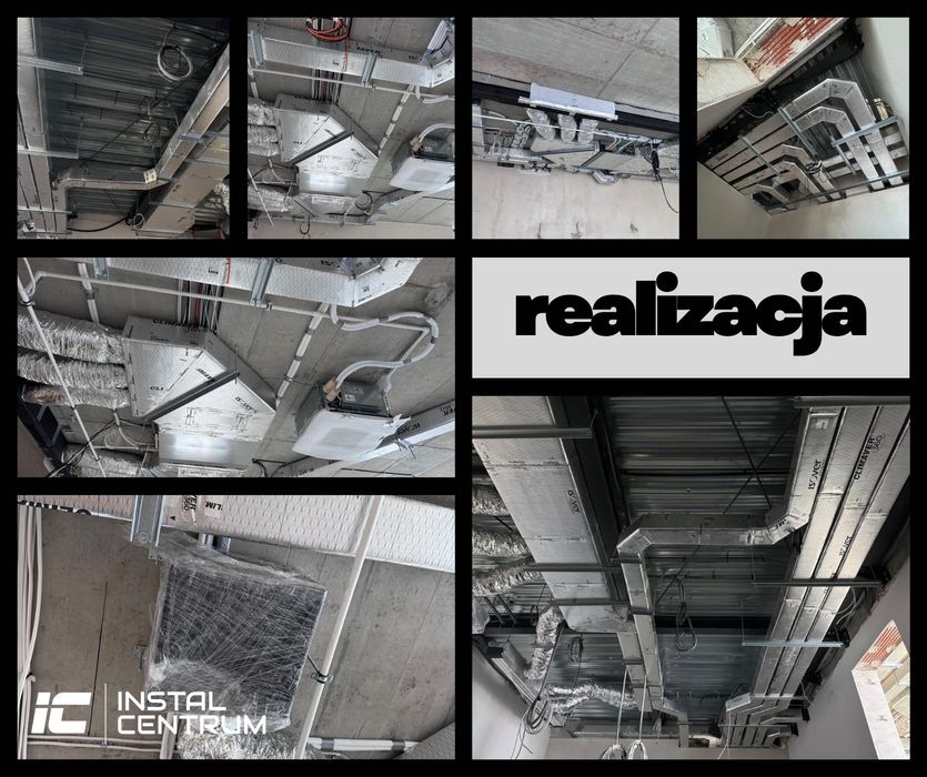 Wentylacja Mechaniczna, Rekuperacja do 80-100 m2 z montażem kompletna