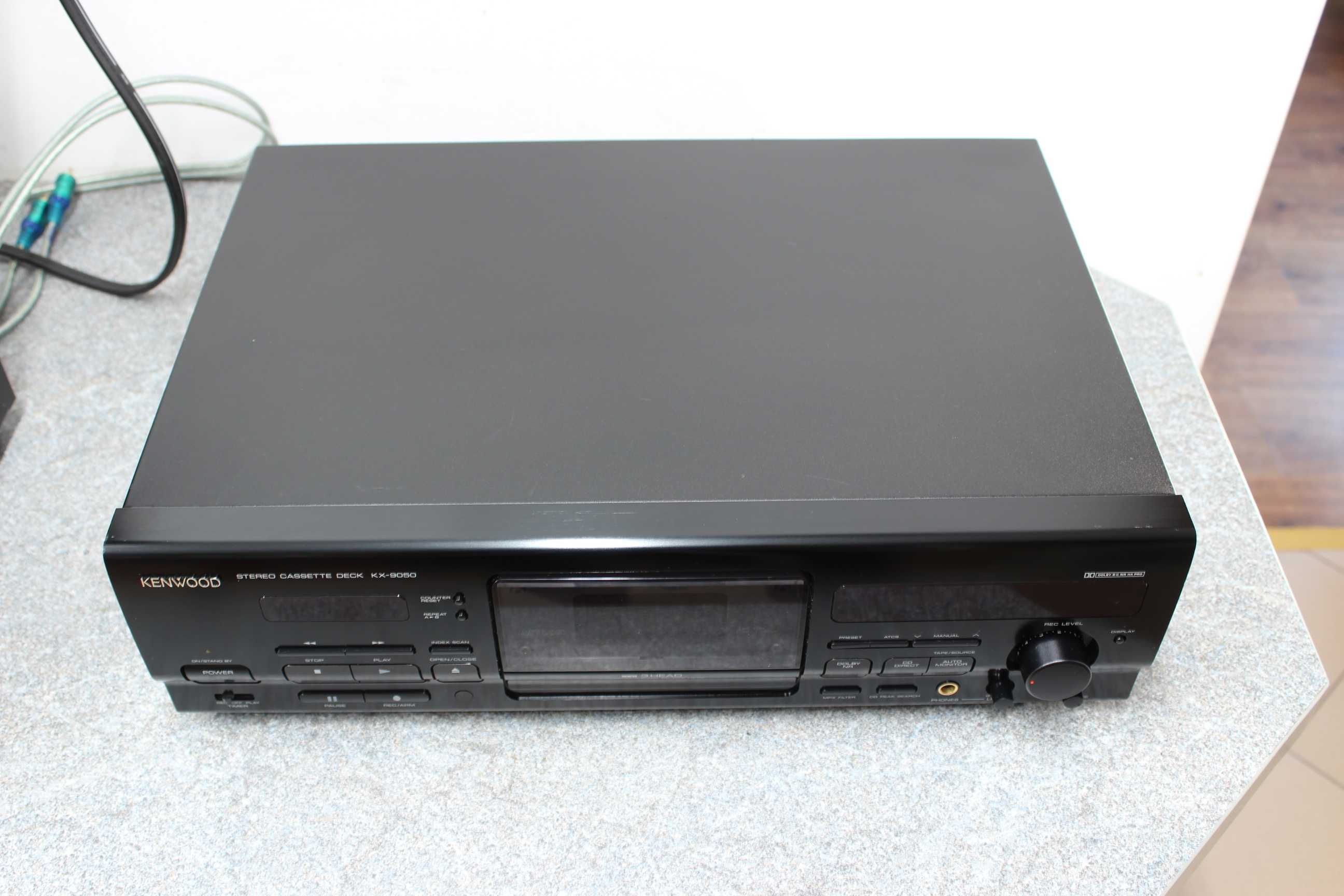 Kenwood KX-9050 Topowy Model Magnetofon Kasetowy 3 Head
