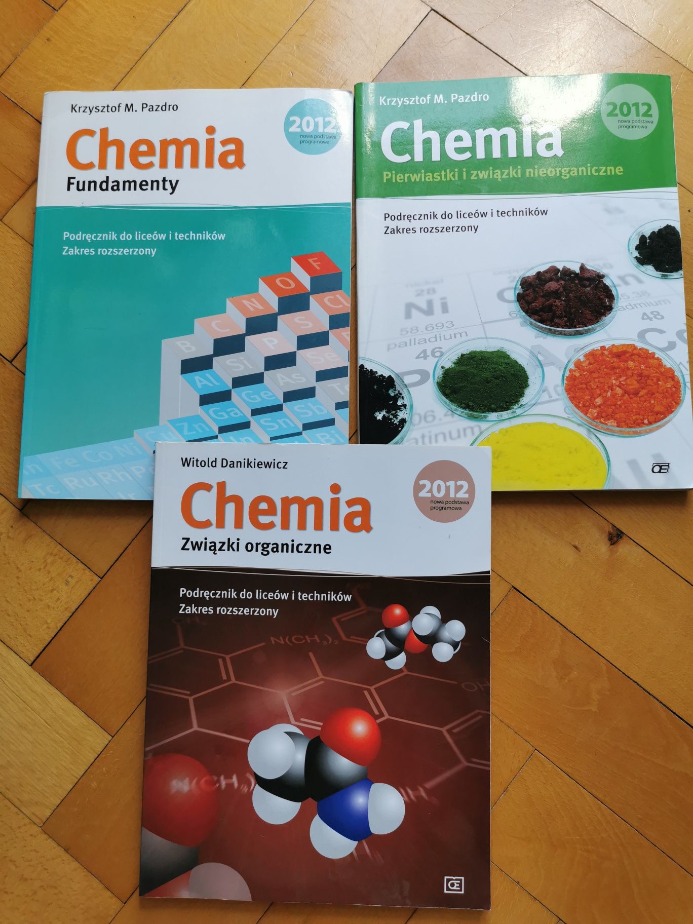 Chemia pazdro, danikiewicz podręcznik do chemii rozszerzonej