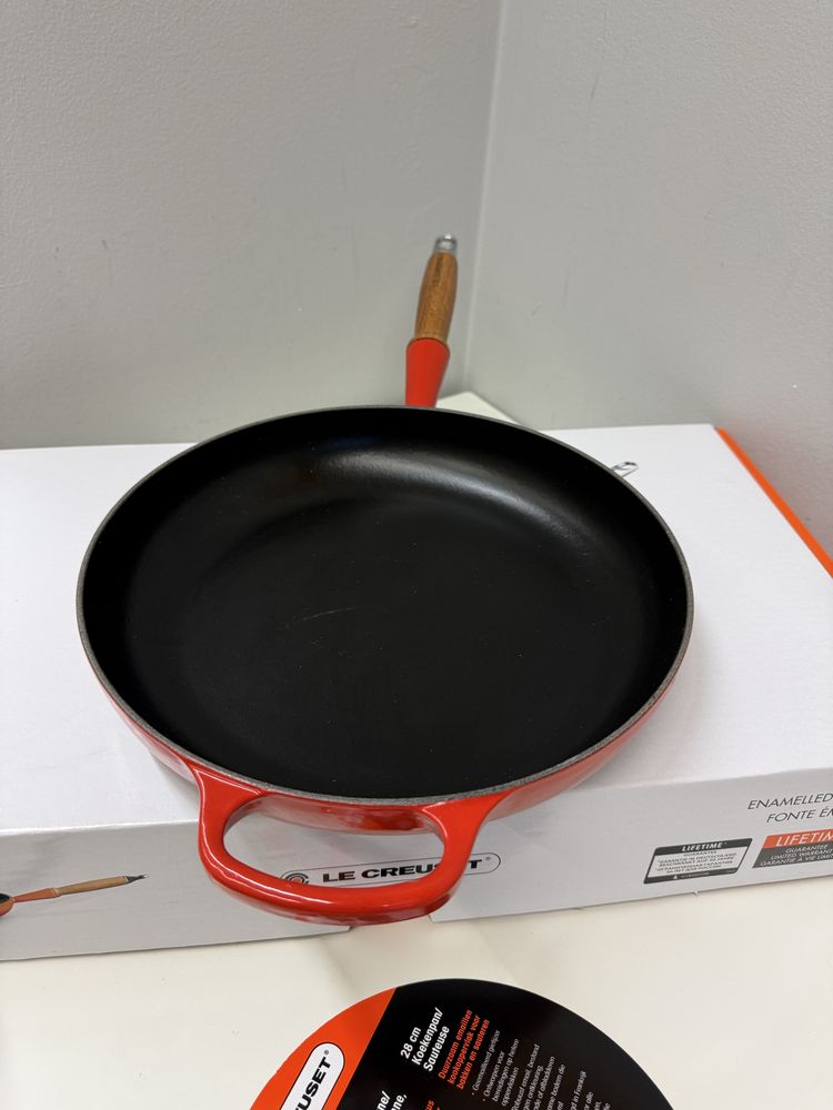 le creuset signature patelnia żeliwna 28 cm
