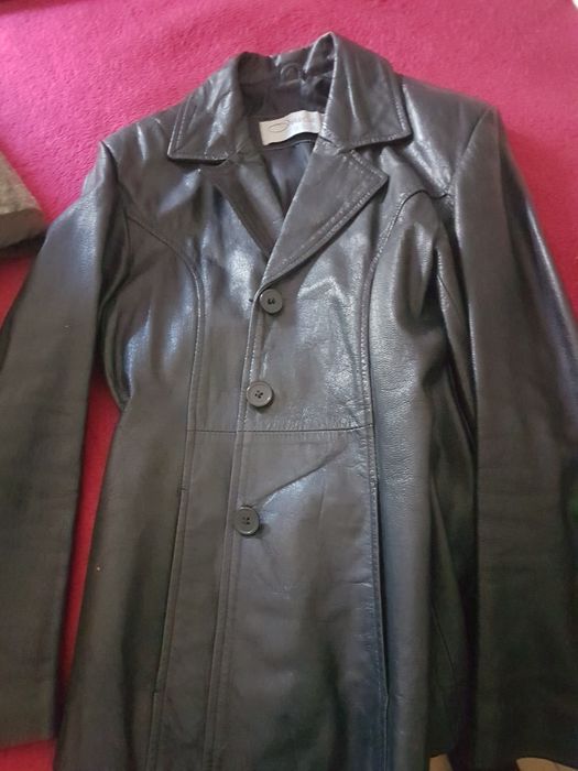Casaco de pele genuína