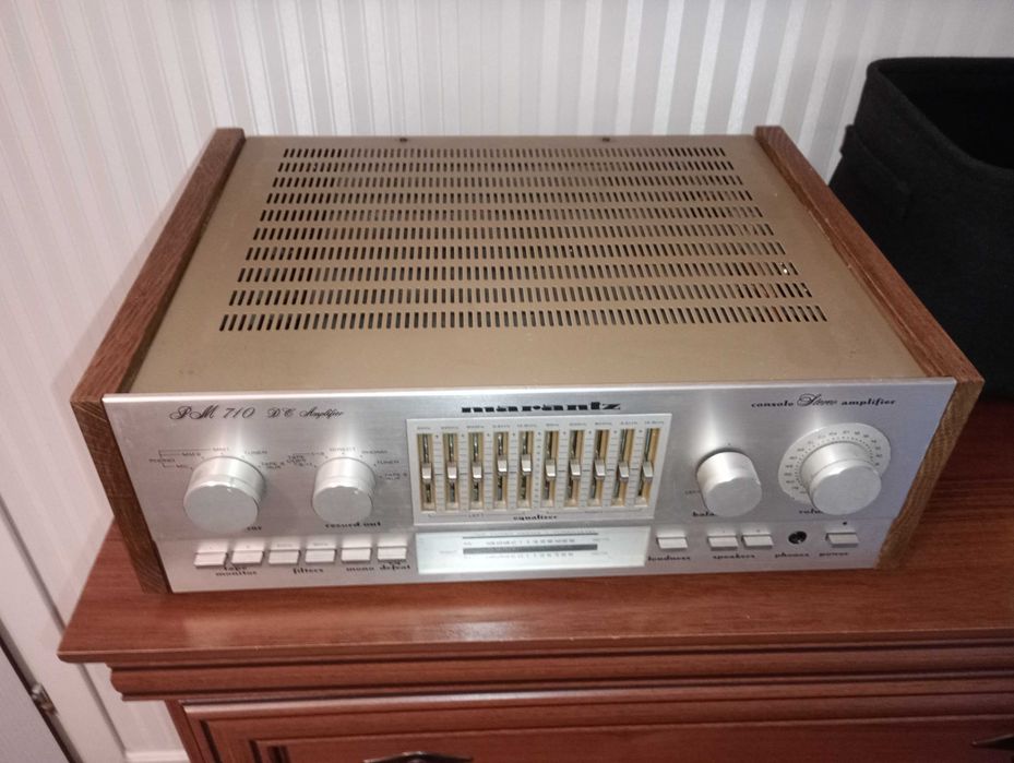 Boczki dębowe lite drewno do Marantz PM 710DC