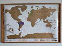 Mapa mundo raspadinha