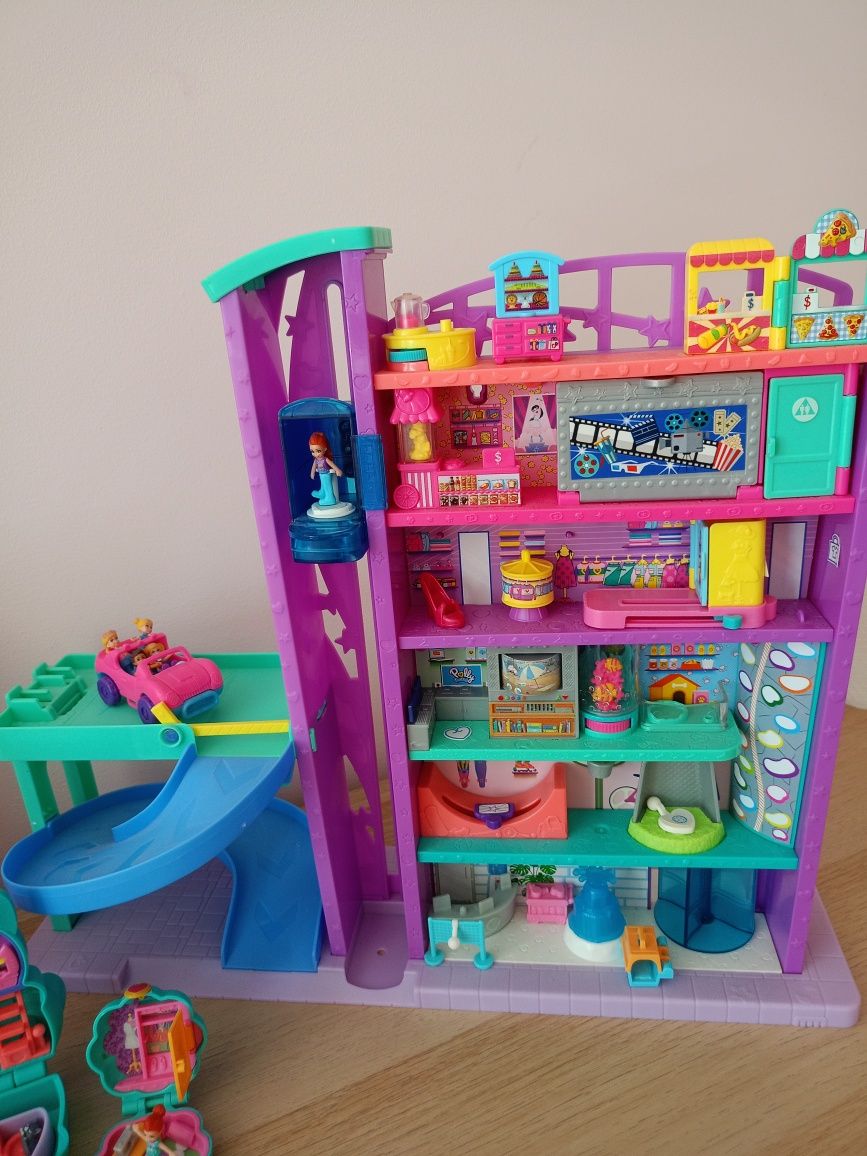 Duży zestaw Polly Pocket