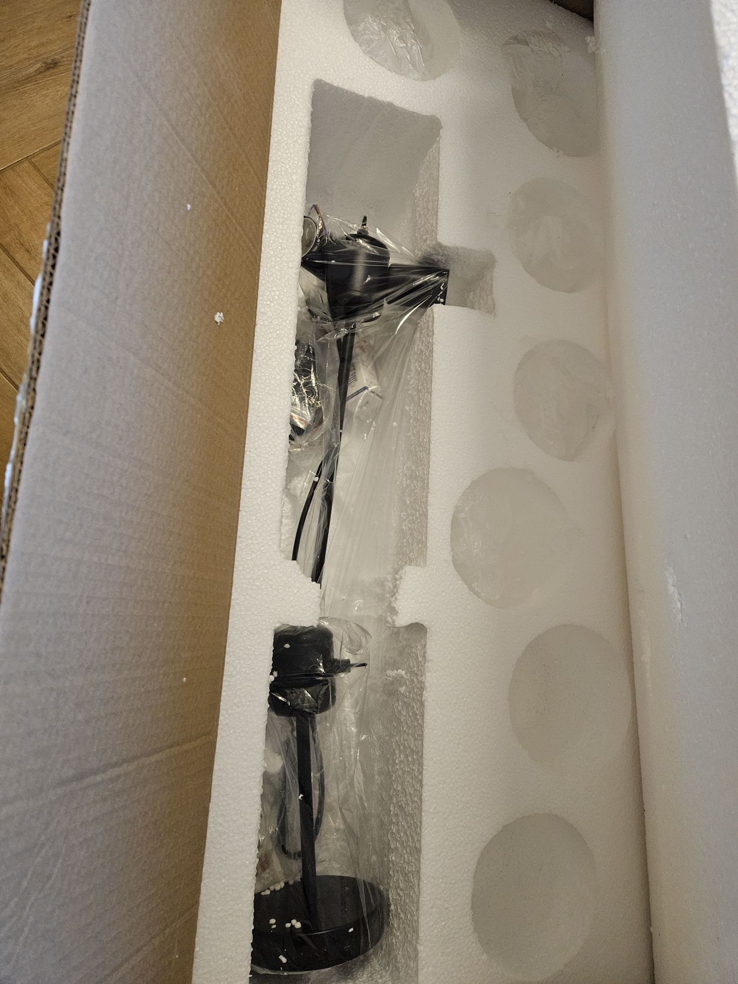 Nowoczesny żyrandol Cluster Bubble XL 37 kul, 80cm szerokości NOWA