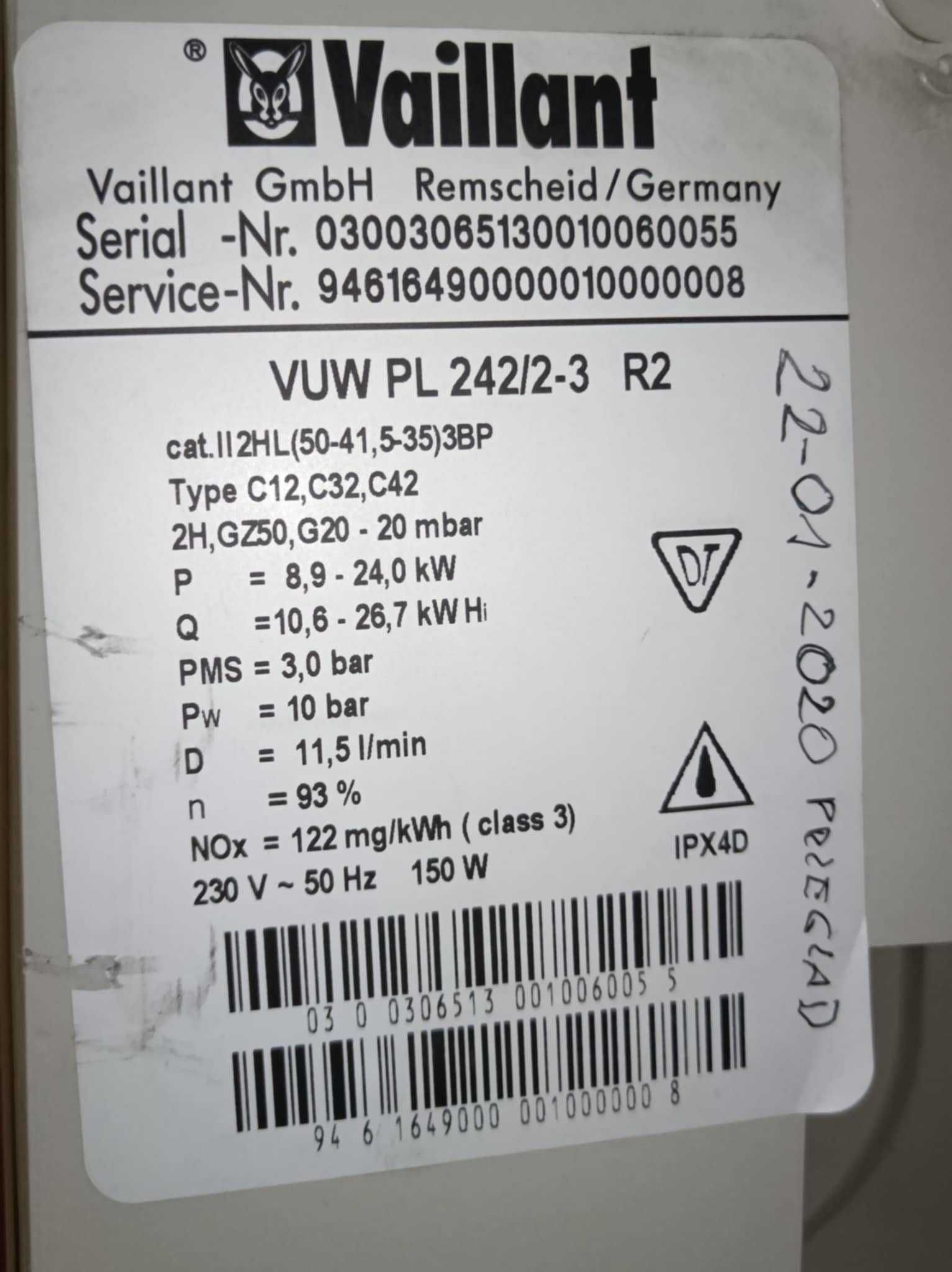 Piec gazowy VAILLANT