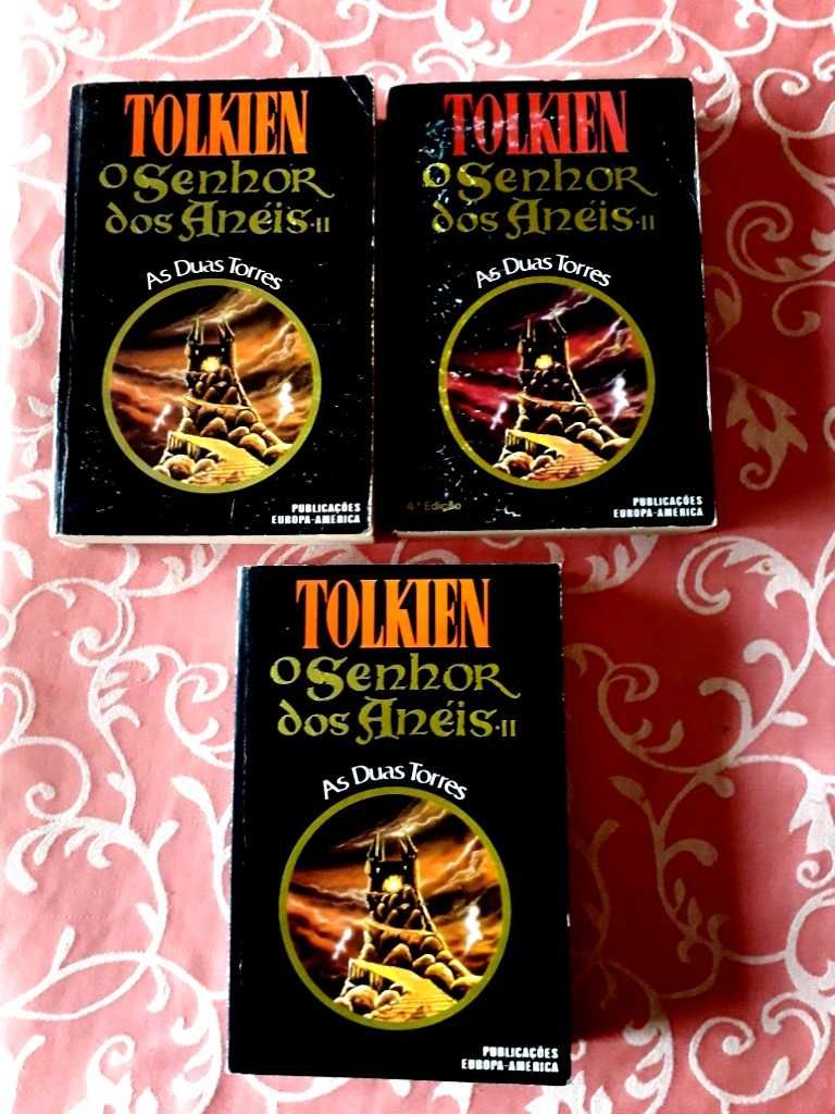 J R R Tolkien - As Duas Torres - 3.ª e 4.ª edições (1987/1990)