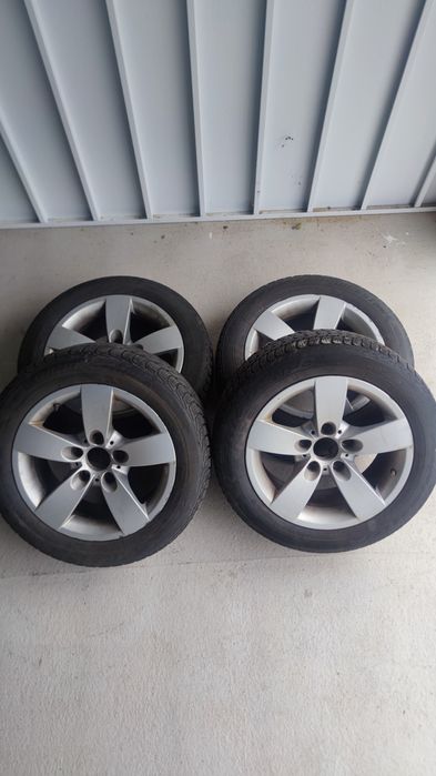 Felgi aluminiowe z oponami zimowymi 205/55R16