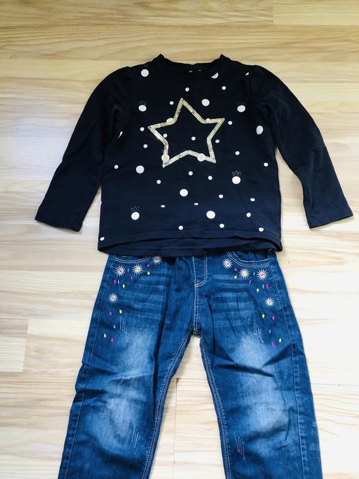 Лот теплого одягу на дівчинку 4-6 років