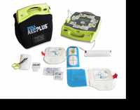 Defibrylator AED ZOLL AED Plus CPR-D Padz komunikaty RKO IP 55 aku