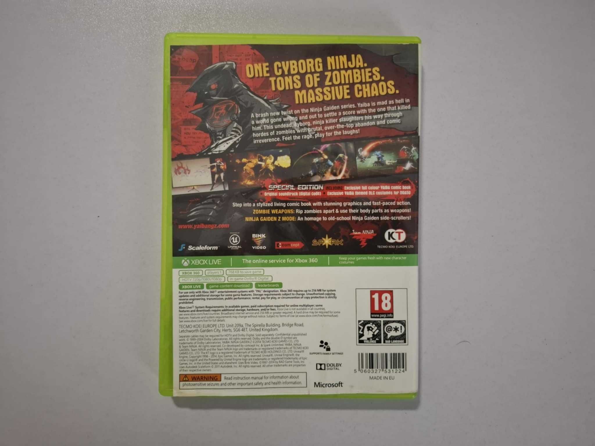 YAIBA NINJA GAIDEN Z special edition (XBOX 360) - WYD - ANG.