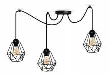 Lampa pająk na 3 żarówki