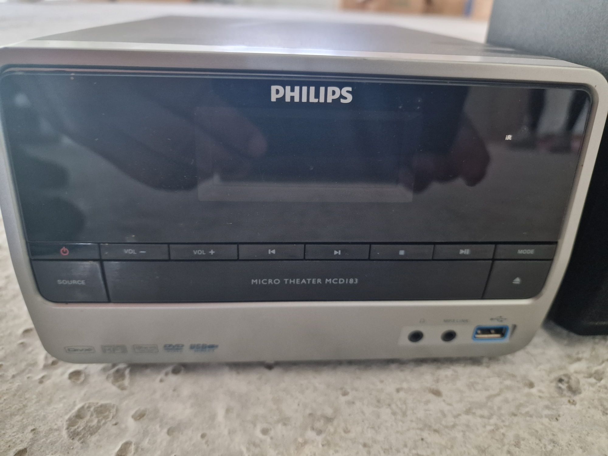 Rádio - Home theater Philips Micro Theater MCD183