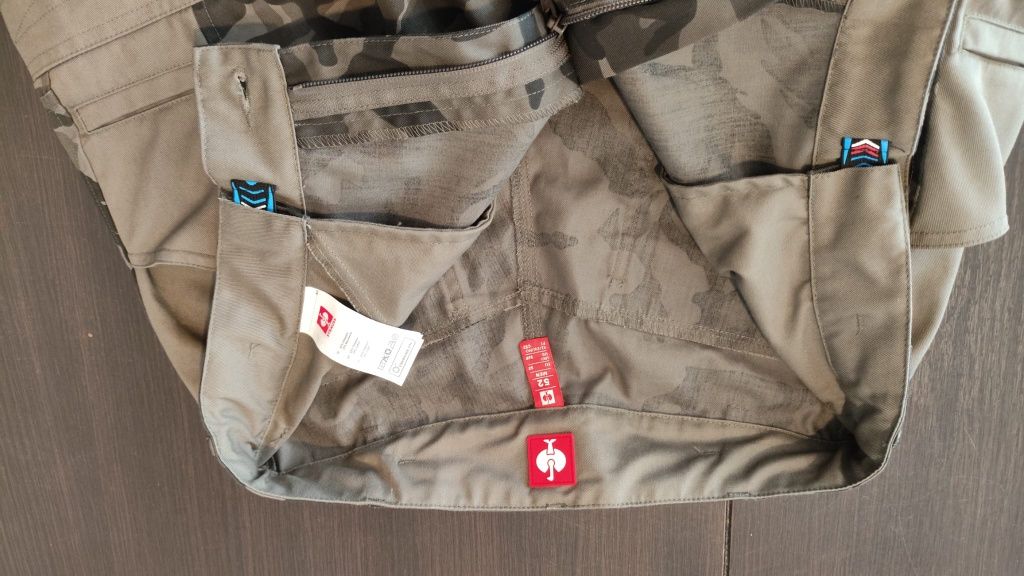 nowe spodnie robocze Engelbert Strauss e.s. Shorts Camouflage