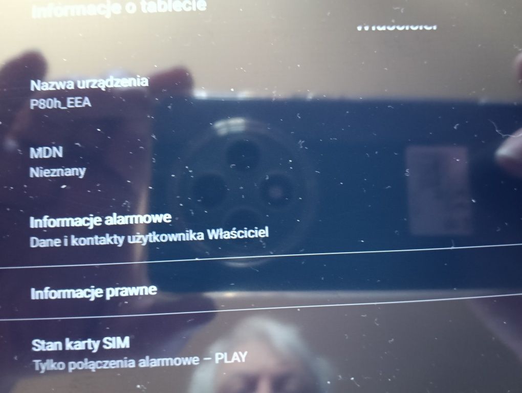 Tablet Teclast 8 cali P80H modem