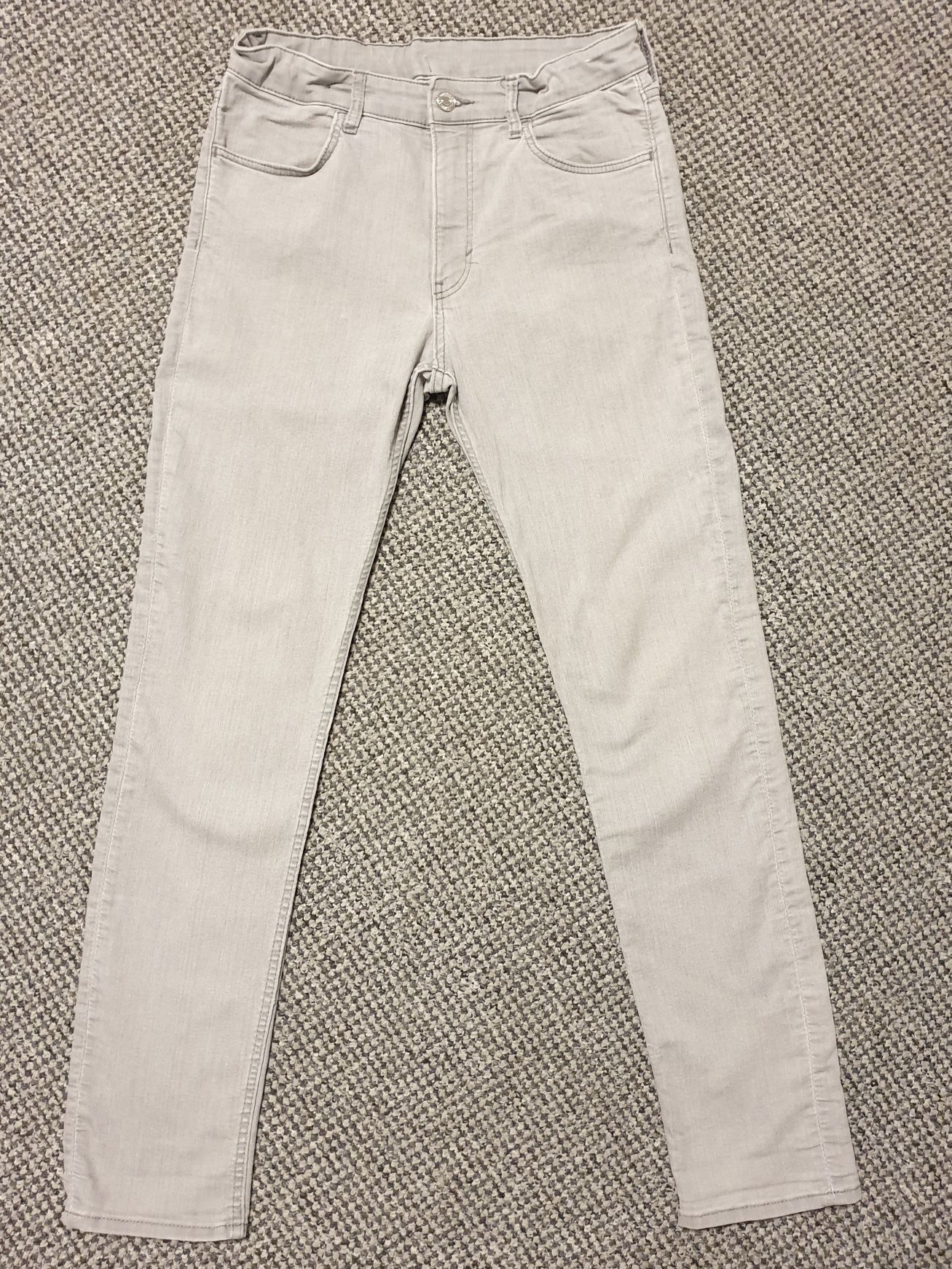 Spodnie chłopięce, młodzieżowe, H&M, szare, rozm 170