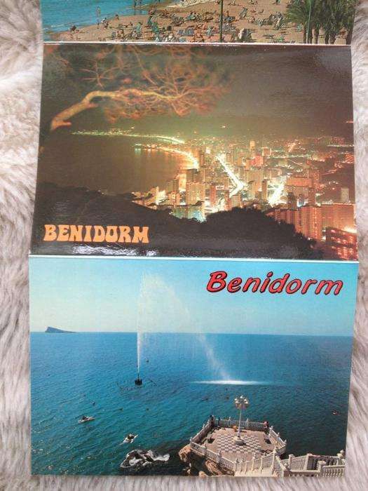 Conjunto Postais Benidorm + Turquia/Bósforo