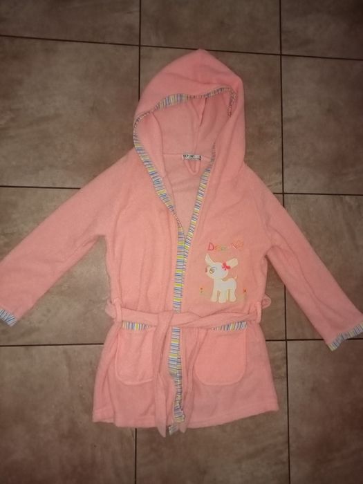 Szlafrok dla dziewczynki,rozm.110