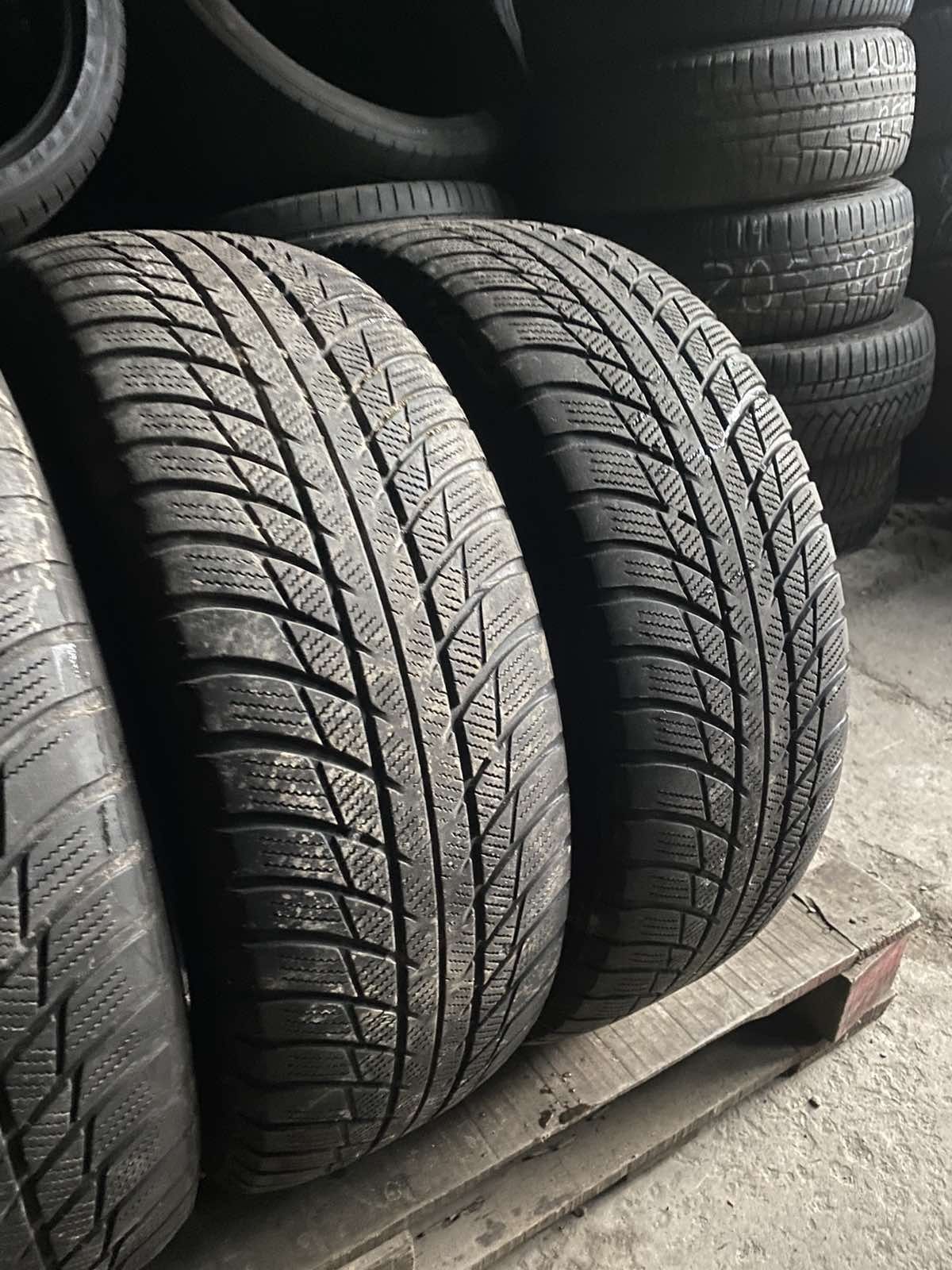 205.60.16 Bridgestone 4шт зима БУ склад шины резина 60 R16 Шиномонтаж