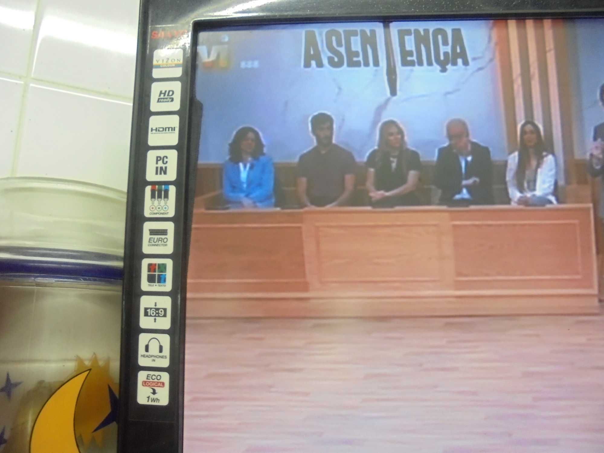 televisao sanyo a funcionar