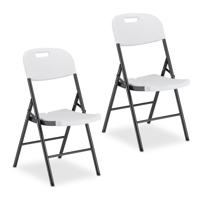 Składane krzesła tarasowe, ogrodowe 2szt