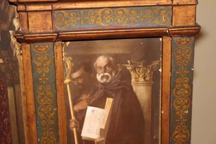 Retábulo "Trittico della Vergine e Santi" de Giovanni Bellini Veneza