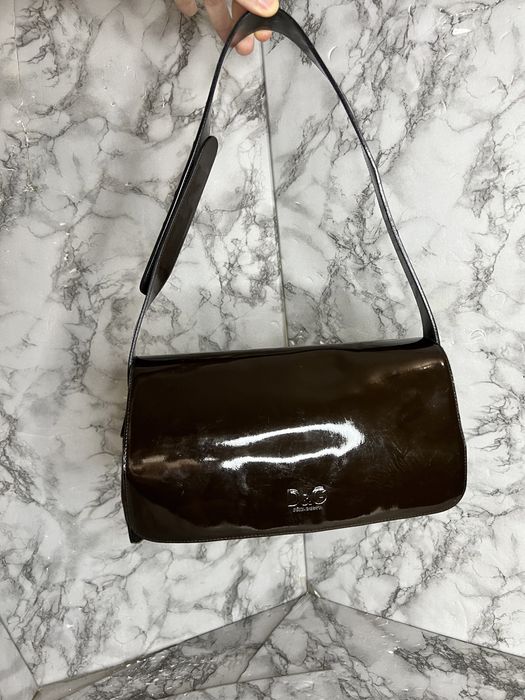 Сумка кожаная лаковая D&G dolce & gabbana оригинал