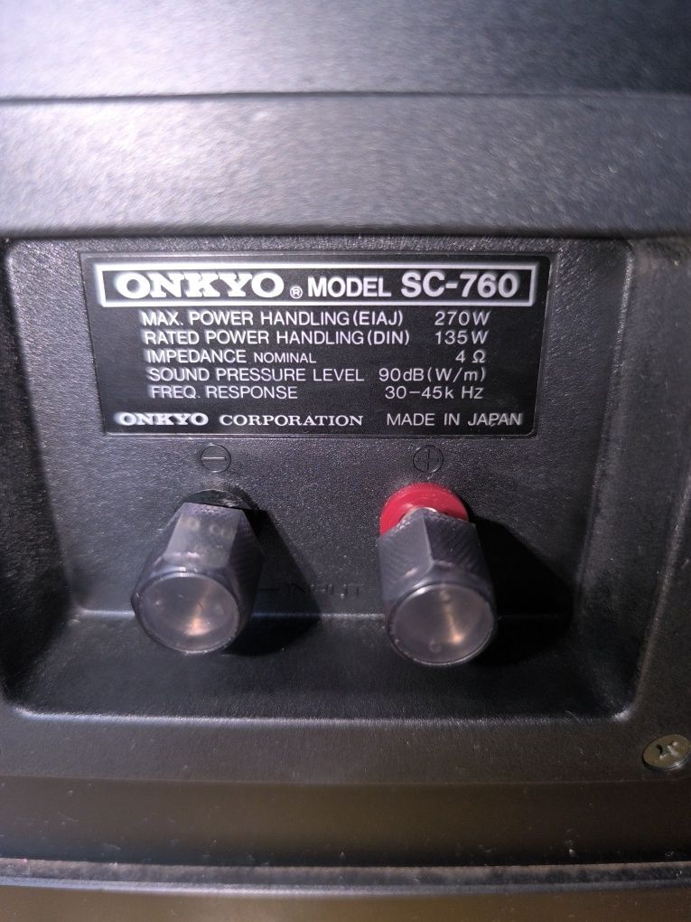Kolumny Onkyo SC 760