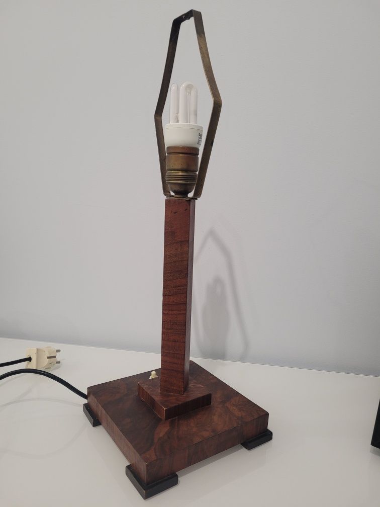 Lampa biurkowa gabinetowa art deco