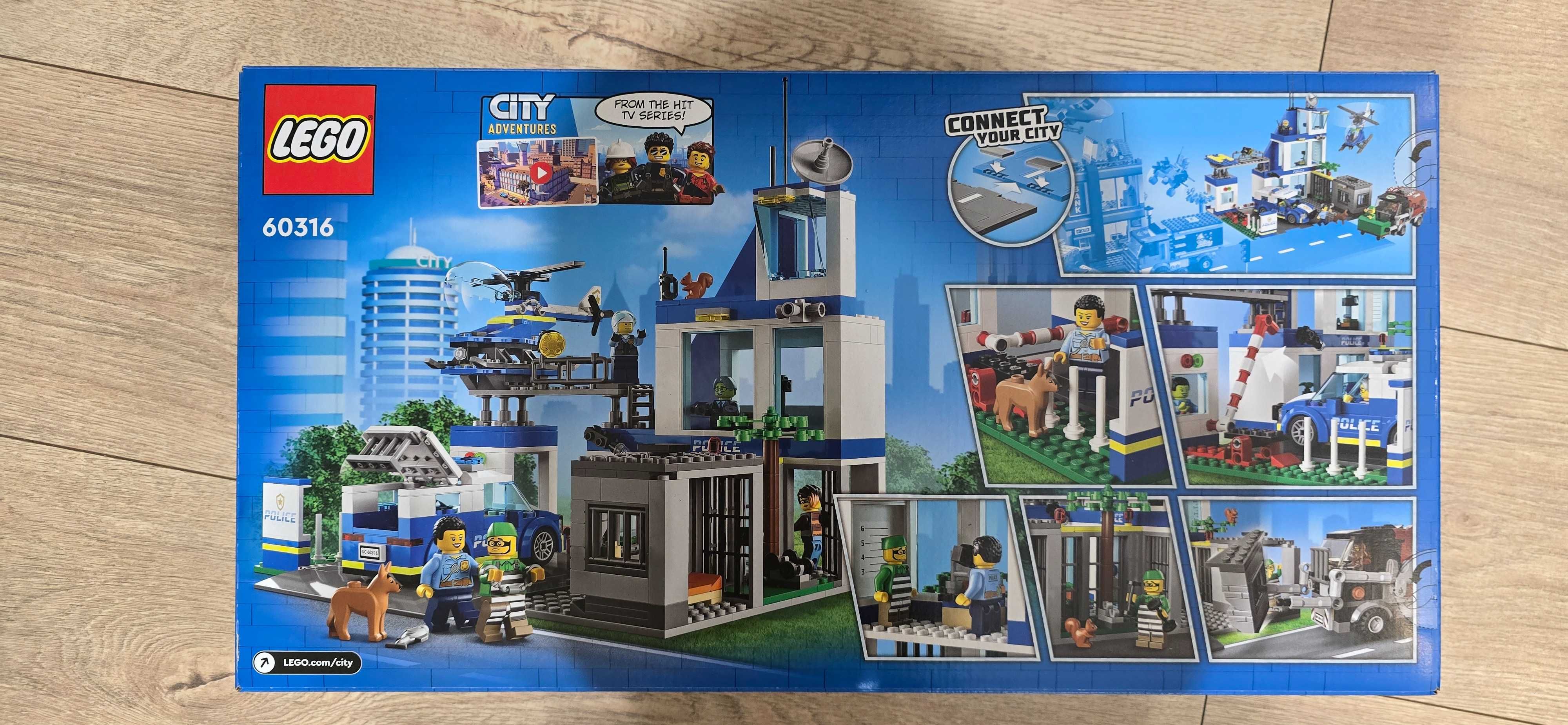 Klocki LEGO 60316 City - Posterunek policji