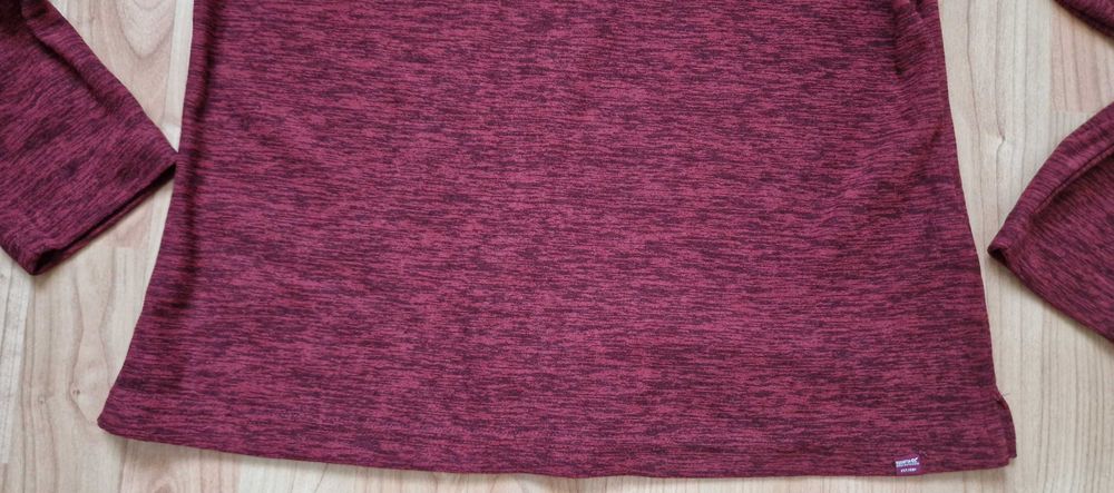 Nowy Czerwony karminowy Polar Z Suwakiem Damski Kizmit Regatta M