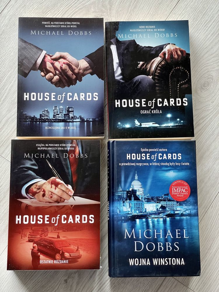Michael Dobbs - trylogia House of Cards oraz Wojna Winstona