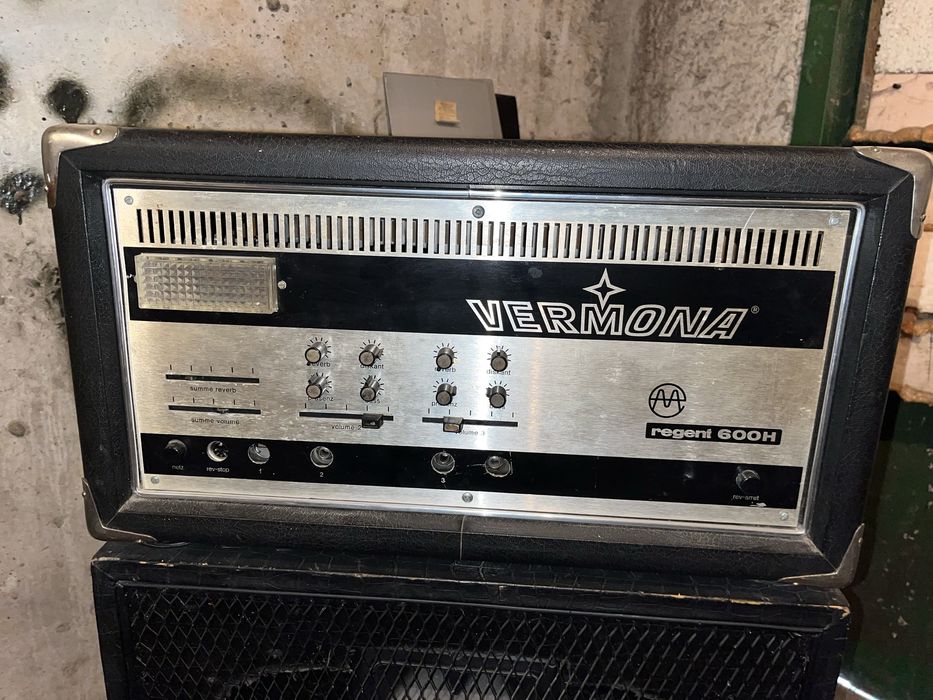 Vermona regent 600H 120вт гітарний стек