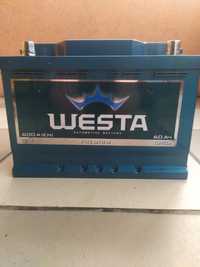 Продам акамулятор WESTA 12V.60 Ah. 600 A.Правий +.