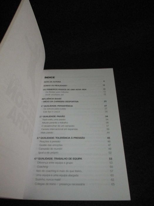 Livro Sucesso Segundo Nelson Évora Margarida Ganço Autografado