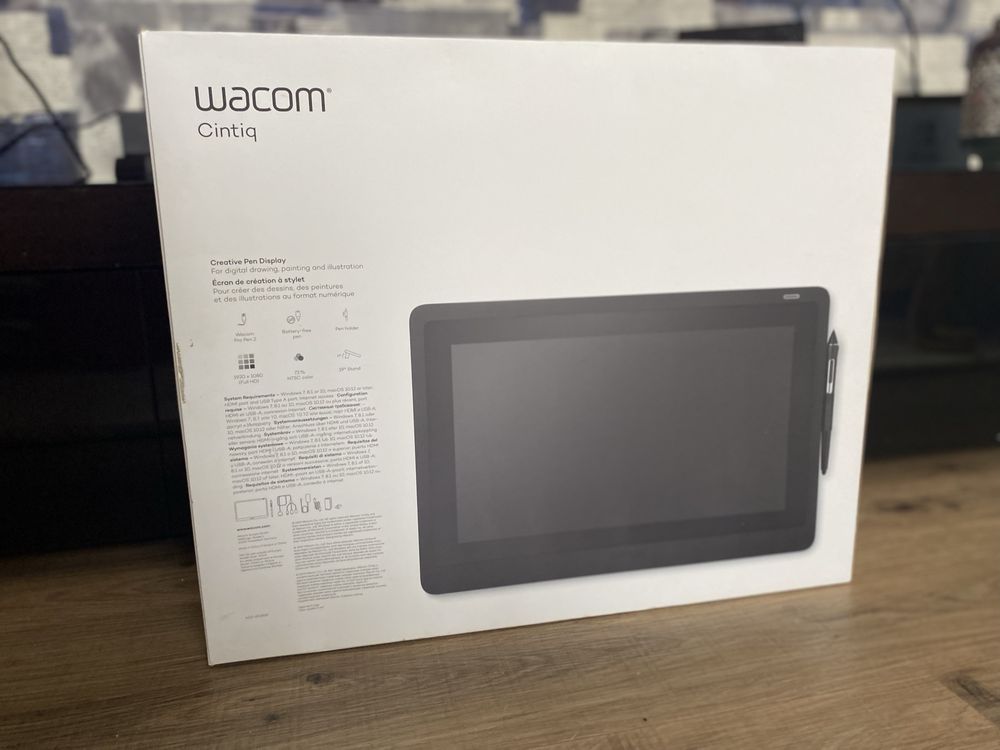 Wacom cintiq 16 (Mesa digitalizadora)