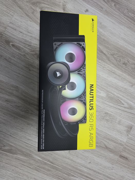 Chłodzenie Corsair Nautilus 360 RS ARGB Czarny