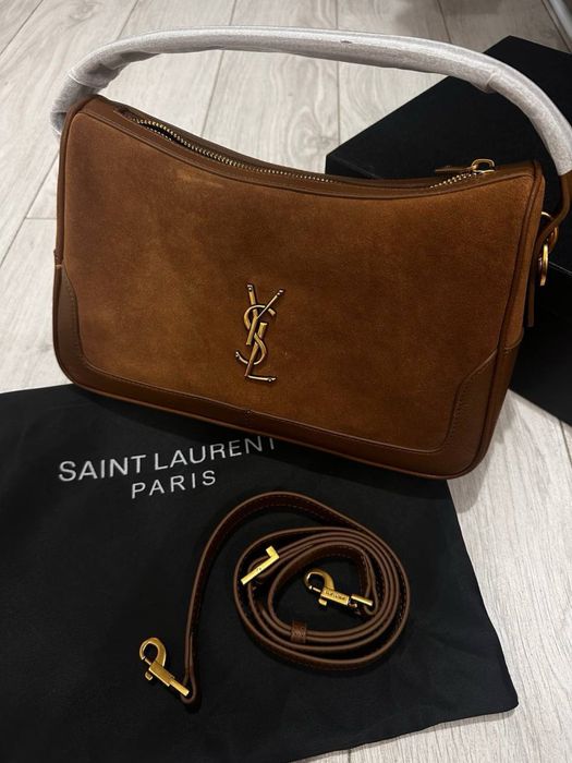 Torebka ysl zamsz naturalny