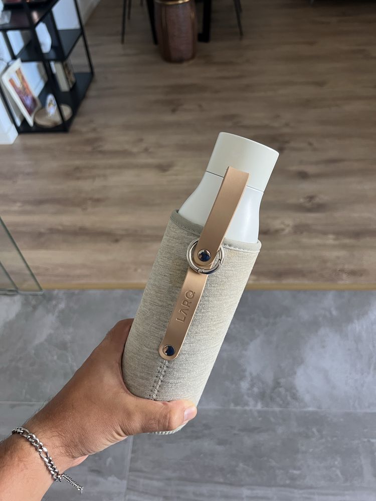 Garrafa LARQ PureVis - Granito Branco