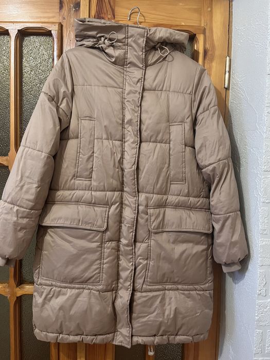Зимова куртка H&M подовжена пуховик оверсайз