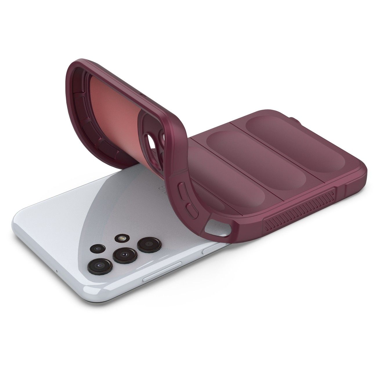 Etui Magic Shield do Samsung Galaxy A13 5G Burgundy