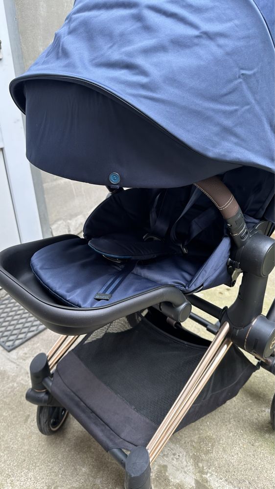 Коляска Cybex Priam Lux New Generation (Nautical Blue)